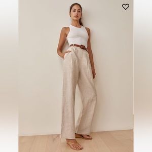 Reformation Vesta Linen Pant